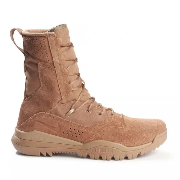 NIB NIKE MENS SFB FIELD 2 8” TACTICAL BOOT SIZE: 6.5 COLOR: COYOTE (women’s 8.5) - Picture 3 of 11